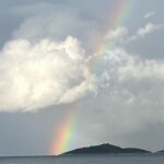 Billur Kalkavan Instagram - Demin yağmur yağdı şahane oldu. . . . #yağmur #rain #kış #winter #doğa #nature #gökkuşağı #rainbow