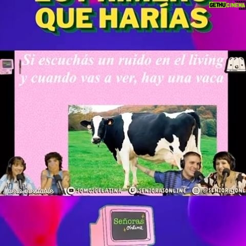 Bimbo Godoy Instagram - Calentamos motores para el Señoras Online de esta noche con la 2da parte del “que es lo primero que harías” con la espectacular @srtabimbo ¿Vos qué harías si te despertás con una vaca en el living? No te olvides de seguirnos en 👾 Twitch.tv/seniorasonline 💕 youtube.com/@SomosGelatina 💸 y si querés dejar un dinerito para bancar este proyecto, subscribite en www.gelatina.com.ar