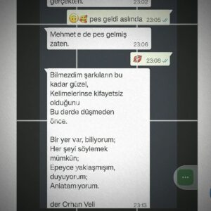 Binnaz Ekren Instagram - Huzurla uyu benim
 "Kocaman Bebeğim"
Yan yan gülerdin sana böyle söykedigimde. 
İki yıl ..
Kimileri sana gitti diyorlar
Gözlerimiz birbirne  değdiği o ilk anda,  birbirinin içine yerleşen ,tek olan ve istisnasız yek atan o yürek, nasıl durur öyle apansız?
O halde ben nasıl hala buradayım? 
İki yıl ..
Hala yarı şaşkın, ayaklarım biraz yerde, 
biraz seninle oralarda
bunu düşünüyorum. 
Sonra gelip tutuyorsun ellerimden;
Konuşurken nasıl geçtiğini anlamadığımız nice zamanlar gibi sanki.
Timeous' u aralayıp
 Atlantis' e karışıyoruz
Bir miktar kibir dünyadan getirdigim ve henüz yanağımda kurumamış gözyaşı.
Yine tam zamanında bir bas parmağı mudahelesi ile elin yaşıma, yaşım eline, sen bana karışıyorsun.

Bilirsin şefkat böyle bir şeydir.

Sadece senin ve benim kesfettiğimiz seyyareleri izliyoruz bize ayrılmış loca kıvamında bir bulutun üzerinden. 
Saclarımı okşuyorsun. Açsana dediğin saçlarımı.
"Hep topluyorsun  açsana."
Açıyorum.
Saçlarımın arasına kayboluyoruz.
Sarmaş dolaş gidiyoruz saclarımın arasından çocukluk rüyalarımıza. Öperken fısıldıyorum kulagına
"Sevgilim... Biz hiç bu kadar özgür olmamıstık"
Bino'n
25.06.2024