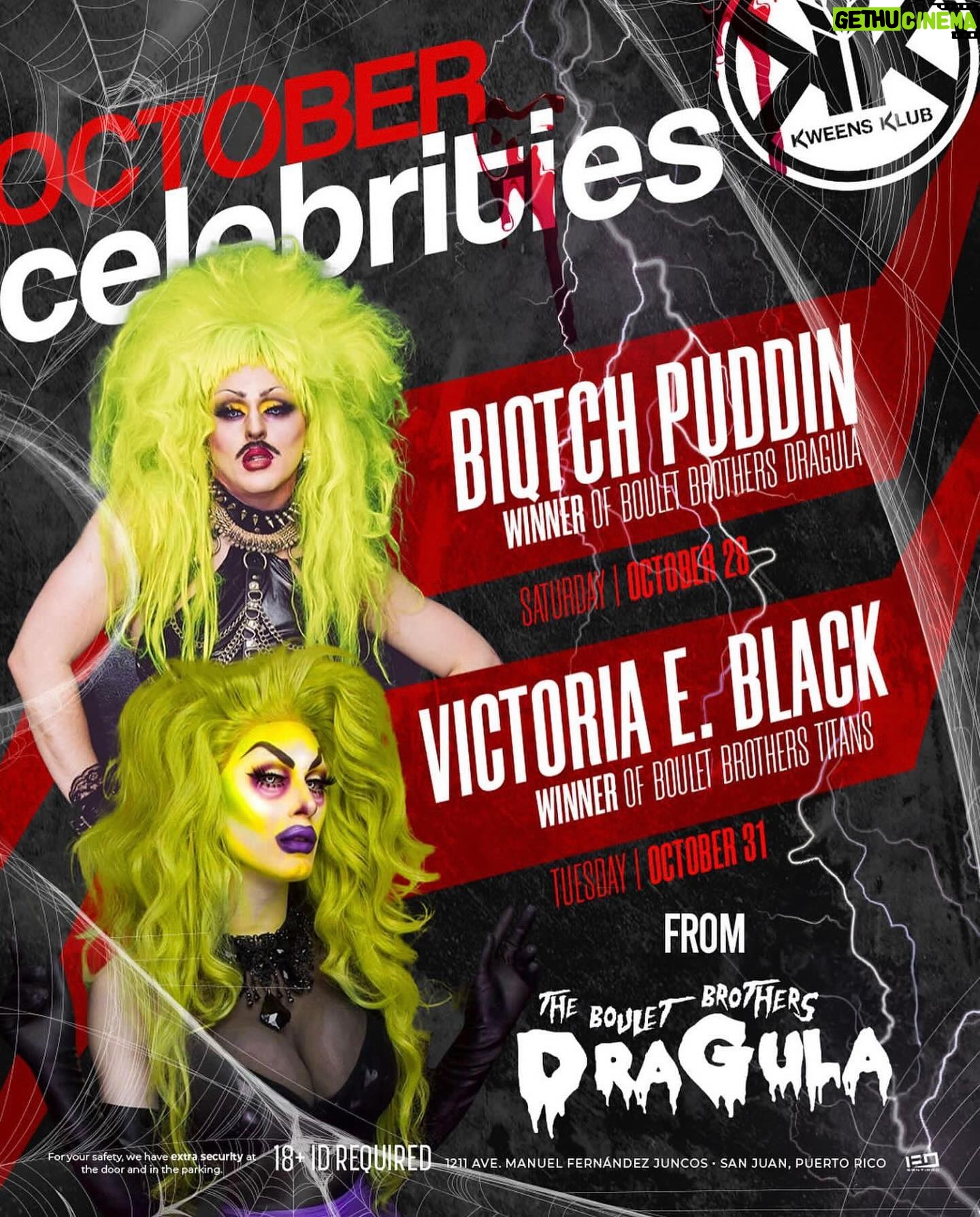 Biqtch Puddin Instagram - Tonight catch me at the ICONIQ @kweensklub in San Juan #PuertoRico 🇵🇷✨