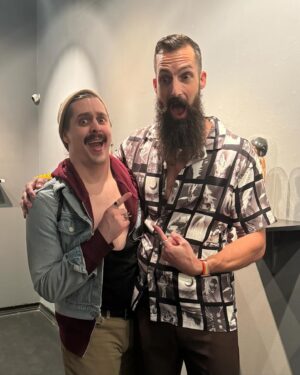 Biqtch Puddin Instagram - Wishing my good friend @paulbunyan_ish aka #016 the best of luck in the finale of #squidgamethechallenge on @netflix. 
@squidgamenetflix 👀🦑🌈