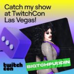 Biqtch Puddin Instagram - TODAY AT 2pm at @twitchcon & twitch.tv/twitch! 😱✨