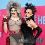 Biqtch Puddin Instagram - Nothin’ but a gewd time at the @werehere premiere! Seriously the episode they showed us was so mindblowingly awe inspiring. Thank you @humanbyorientation for inviting me and @gettyimages for the fabulous photos. #WereHere #hbomax #HBO