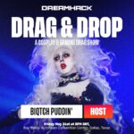 Biqtch Puddin Instagram - Excited to annouce that I am hosting the first ever Drag Show for @dreamhack @dreamhackna! Drag & Drop: A Cosplay & Gaming Drag Show happens on Friday, May 31st at 5PM CDT exclusively at #DHDallas. Stoked to join the #DREAMHACK family and so looking forward to this incredible drag show. I’ll also being doing panels, a meet & greet and other events all weekend at the convention. So stay tuned for more details! 👀🔥 Photo taken by @davidelaffe 📸