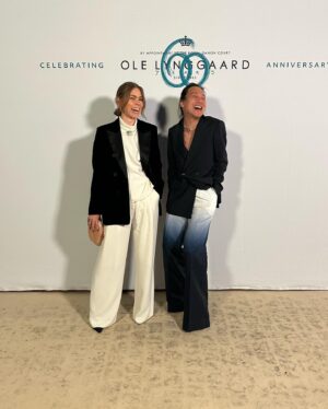 Birgitte Hjort Sørensen Instagram - Congratulations once again @olelynggaardcopenhagen ✨ What a magical night celebrating your impressive 60th Anniversary!! An honor to be there 🥂
And many, many thanks to @pilystagram for marvellous styling & company and @jennykaturaportfolio / @gucci for exquisite hair & makeup 🙏🏻