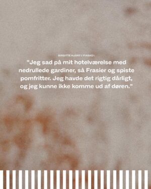 Birgitte Hjort Sørensen Instagram - Det er nogle år siden, jeg sidst havde premiere på teatret. Derfor havde jeg lidt glemt den ambivalente følelse, der uvilkårligt følger med, når arbejdet møder publikum og anmeldere. Man håber selvfølgelig, de kan lide det. Man ved også, man skal være ligeglad, hvis de ikke kan. Man forventer ikke, de kan se alle tanker, mellemregninger og idéer bag de endelige valg - og alligevel bliver man lidt skuffet, når de ikke kan.
En meget stor del af mit fag handler om at blive betragtet udefra. Derfor er det godt at minde sig selv om, at den ægte glæde og tilfredsstillelse ikke ligger i andres anerkendelse. Det lyder  måske banalt (og måske også som om vi har fået dårlige anmeldelser - det har vi altså ikke!), men det er et tilbagevendende fænomen, og derfor værd at give en tanke, synes jeg. Jeg har haft en glimrende samtale med @tommyahlers om det og meget andet i hans podcast Fiasko hos @heartbeatsdk (anbefaler i øvrigt varmt de andre programmer i serien med bl. a. @ciliusbruun @hellethorningschmidt og @annesophiahermansen også) God mandag!🎧