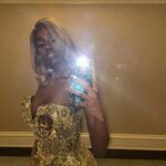 Birgundi Baker Instagram – one more time for the dress.