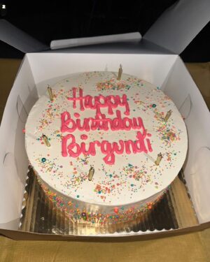 Birgundi Baker Instagram - last week still has my heart.