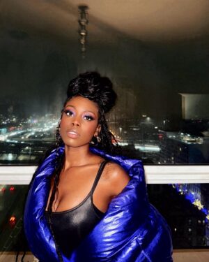 Birgundi Baker Instagram - it’s giving, my mama in the 90s.. what a night. thank you to the kind and talented
MU @mmusse 
Hair @ajknowshair