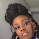 Birgundi Baker Instagram - it’s giving, my mama in the 90s.. what a night. thank you to the kind and talented MU @mmusse Hair @ajknowshair