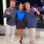 Blanca Lewin Instagram - HOLAAA!! Cómo andan?🤟 Les queremos contar que los amigos de Hora 25 nos invitaron a su programa junto a @blancalewin, y la pasamos increíble😎 El capítulo se estrena mañana por @ntvchile a las 22:00 hrs. y ESTE sábado a la medianoche por la señal abierta de @tvn 🎬 Así que muy atentxs🫡 Con amor Felipe & Pablo