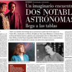 Blanca Lewin Instagram - ✨📰 #Kellü Hoy en Artes y Letras de #ElMercurio ¡queda muy poquito para el estreno! 📌Estreno Kelü 25 de mayo Temporada desde el 29 de mayo al 22 de junio 🕢Miércoles a domingo a las 20:30 hrs Teatro UC @teatrouc 🎫Venta de entradas en nuestro perfil y en 📌https://ticketplus.cl/events/kelu 📰 Nota de Maureen Lennon ✨ #estreno #astronomía #teatro #ciencia