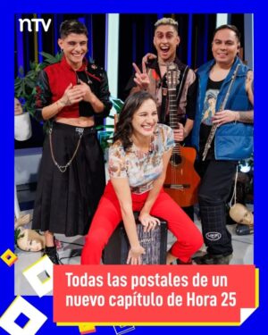 Blanca Lewin Instagram - 🔵🟣⚪️ Disfrutamos del 7°capítulo de la #Hora25NTV con la conducción de @blancalewin📺, que contó con grandes invitados, temas y música en vivo.

🎶🎵 Todo con la presentación y puesta en escena de la agrupación @metalengua, además de la columna de teatro/artes escénicas con @yashirazhizmeri, y de música con @gonzalo_planet. 

👉En el estudio compartimos con Karina Sánchez del film documental "Malqueridas" y su directora @tanagilbert.

📌Si te lo perdiste, te contamos que el episodio de #Hora25NTV ya está disponible en nuestro sitio oficial, nuestro canal de Youtube NTV_Chile y también en nuestra plataforma @TVNplaycl.

#Hora25TVN #blancalewin #musica #cultura #teatro #literatura #entretenimiento #cine #Televisión