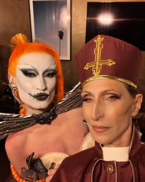 Bonnie Aarons Instagram - @bouletbrothers Halloween Ball @bouletbrothersdragula