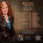 Bonnie Raitt Instagram - SEE BONNIE ON TOUR THIS FALL! Today is the final day of our Fan Presales through bonnieraitt.com. Get great seats at face-value prices, hand-picked by Bonnie’s team! Join the FREE Fan Community to access these Fan Presale tickets as well as our Special Benefit Seats: link in bio. PUBLIC ON SALES for the Fall Tour dates begin Friday, Feb 9th (and Sat, Feb 10th for Costa Mesa, CA only.) Special Guest @jameshuntersix will join all Fall dates. Thanks everyone, we are grateful for your ongoing support of Bonnie, her music and tour! — BRHQ Photo from April 9, 2023 @bluesfestbyronbay (photographer unknown.)