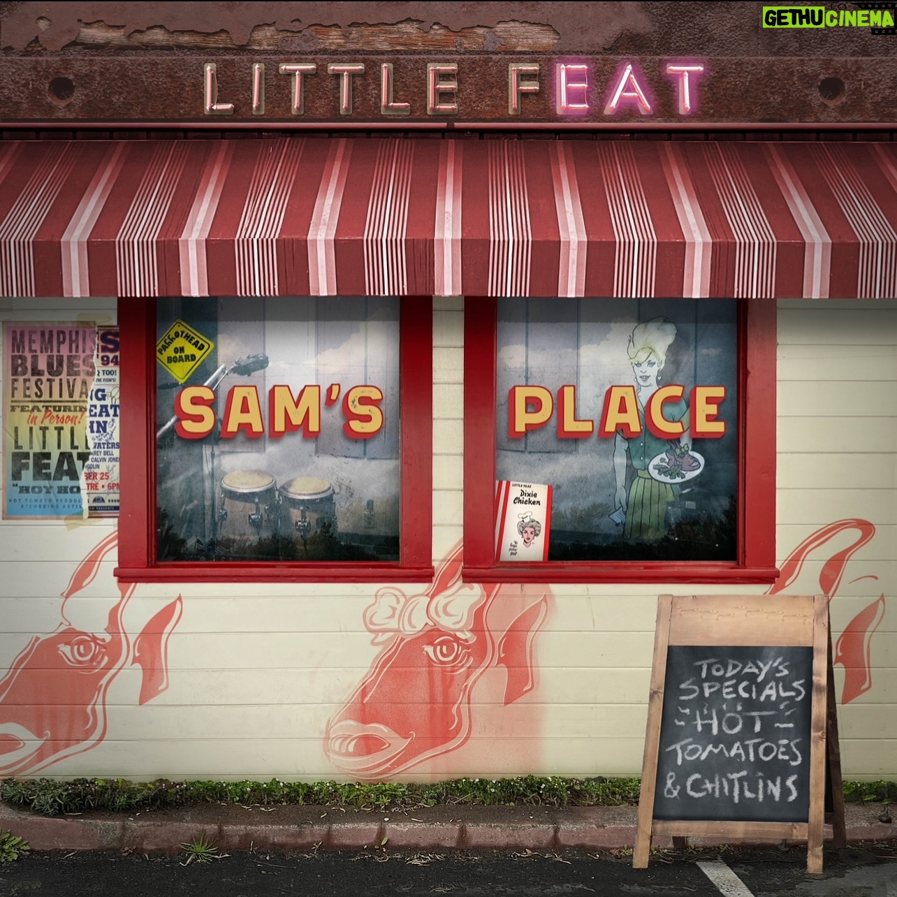 Bonnie Raitt Instagram - “I’ve always loved @littlefeat_official and this new incarnation of the band is bringing some serious heat, cred and new blood to their enduring legacy. Every Feat fan loves us some Sam. I’m so glad he’s now gotten a chance to step out front and center and put his spin on these wonderful blues songs. I loved singing ‘Long Distance Call’ with him, always one of my favorites, and @scott.sharrard slayed on slide. Know you’ll enjoy hanging out with us at Sam’s Place!” — Bonnie Raitt Hear the debut of “Long Distance Call” at the link in bio and stream the full album on May 17th!