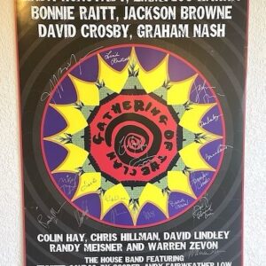 Bonnie Raitt Instagram - Celebrating 50 years of environmental, social and cultural change! In honor of The Guacamole Fund’s 50th Anniversary Year, please visit and support their sale of historical posters (signed and unsigned) from the many concerts and events they produced with Bonnie, @jacksonbrowne, @thedavidcrosby, @officialgrahamnash, @kebmomusic, @joancbaezofficial, @pearljam and many, many others. Funds raised will support grassroots activism, with education, outreach, networking and funding, in the areas of the environment and wildlife, social change, peace with justice, sustainable energy and a non-nuclear future. Please check it out in the link in bio. 
— BRHQ