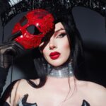 Bosco Instagram - 🎭👺🎭👺🎭 . 🎩 @queenutica 👗 @starkerscorsetry 📸 @ericrichardmagnussen