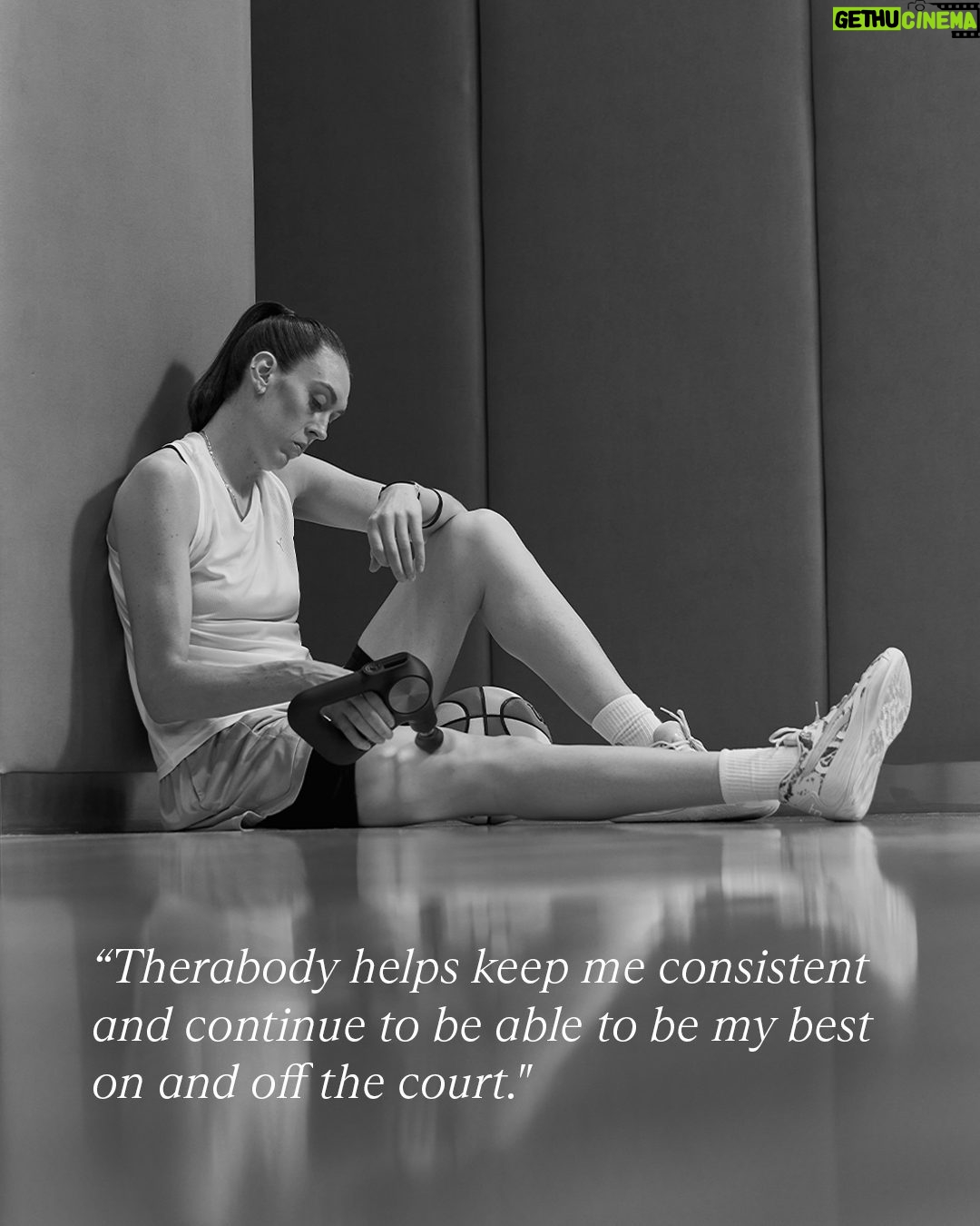 Breanna Stewart Instagram - It’s game day but first a little pre-game routine with @therabody! People don't realize how important recovery is so whether you're a professional athlete or a person who works a nine to five, it helps you take care of your body and recover better.