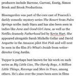 Bree Essrig Instagram – This just in: the #GoodGirl cast is even better than anyone could’ve imagined (thank you @aarzi)! We’re currently on Day 8 of production & every day I watch the dailies back & cry bc our actors are SO good & our crew’s talent & attention to detail is unmatched! The film is gonna be FUCKING AMAZING & I’m so grateful to be collaborating with some of the greatest people in the biz 😭 Our cast is chock-full of phenomenal actors & they’re all absolute stars! I can’t show any BTS pics or vids for awhile bc we can’t have any spoilers floating out there so you’re just gonna have to stay tuned! 💖🤌