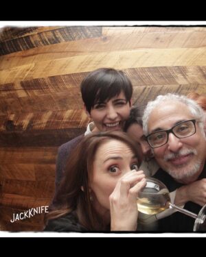Bree Turner Instagram - @norbertobarba is one loved man. Tune into @thegrimmcast today if you are into a masterclass on directing. Burt was the captain of our ship. The boots on the ground. The real deal human with a specialty offering of rare mezcal on the ready. We were so lucky he was our show runner/director/producer for 5 years. Love you NB! A very special episode indeed! 🥃🥘💃🏻🕺🏻