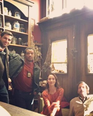 Bree Turner Instagram - @russoulhornsby : you are one of the coolest, sweetest, classiest men I know. Your talent is massive and your heart is huge. I can’t listen to @hamiltonmusical without thinking of you (on repeat season 5). You stopped and had breakfast with me and my grandma when you were walking on your way home. You also can make a super soaker look sexy, unlike Silas, David and myself who look like three dorks behind you. Love you RH! Get on that @thegrimmcast pod today to hear from the legend himself! 💘💘💘