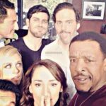 Bree Turner Instagram - @russoulhornsby : you are one of the coolest, sweetest, classiest men I know. Your talent is massive and your heart is huge. I can’t listen to @hamiltonmusical without thinking of you (on repeat season 5). You stopped and had breakfast with me and my grandma when you were walking on your way home. You also can make a super soaker look sexy, unlike Silas, David and myself who look like three dorks behind you. Love you RH! Get on that @thegrimmcast pod today to hear from the legend himself! 💘💘💘