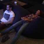 Bree Turner Instagram - One of these people pictured crushed in Mario Bros. this particular evening, the other is back on @thegrimmcast with our pilot episode today. Come relive @mrgiuntoli time on the pod and hear all the juicy juice from the man himself. @hazymillsprod @grimmpeacock