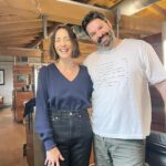 Bree Turner Instagram – Marcos helping me usher in 2024 energy. 💇🏻‍♀️