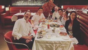 Bree Turner Instagram - Holy Hell. What a night! @seanhayes :::: you broke me open into three pieces in this role. The entire show! The entire cast! I am electrified. Broadway:: you are the ultimate muse! Dinner at The Lambs Club before with fam and CT and I like a clean martini. Chef Jack hooked us up with crudo and gnocchi. TY! What a night!!!! Go see @goodnightoscar immediately now before it closes. Sean Hayes is a great boss and is so talented it makes my head hurt.