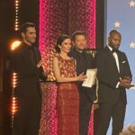 Bree Turner Instagram – So proud of my bae for presenting best limited series last night at the @criticschoice awards!