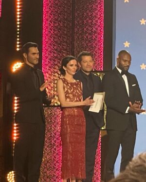 Bree Turner Instagram - So proud of my bae for presenting best limited series last night at the @criticschoice awards!