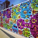 Bree Turner Instagram – HUGE thanks to my old pal, @bradysmithhere for offering his generosity and time to adding a new mural to my kids’ school! He even let me add a circle even though I was STRESSING over symmetry. Go this Sat and hear him read aloud his new children’s novel, BUG SANDWICH, at @thegrovela  @barnesandnoble 💚💛🧡🩷🩵