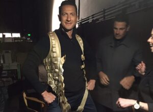 Bree Turner Instagram - From Naturalization Ceremonies to Blazer games, I have had so much fun over the years with my sweetheart friend, @mrsasharoiz . His heart is even bigger than his shoe size. Grab a seat and listen to this squish-fest of an episode with our one and only ZBRBST. @thegrimmcast @hazymillsprod