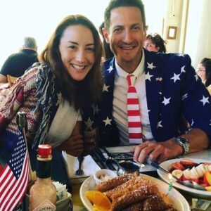 Bree Turner Instagram - From Naturalization Ceremonies to Blazer games, I have had so much fun over the years with my sweetheart friend, @mrsasharoiz . His heart is even bigger than his shoe size. Grab a seat and listen to this squish-fest of an episode with our one and only ZBRBST. @thegrimmcast @hazymillsprod