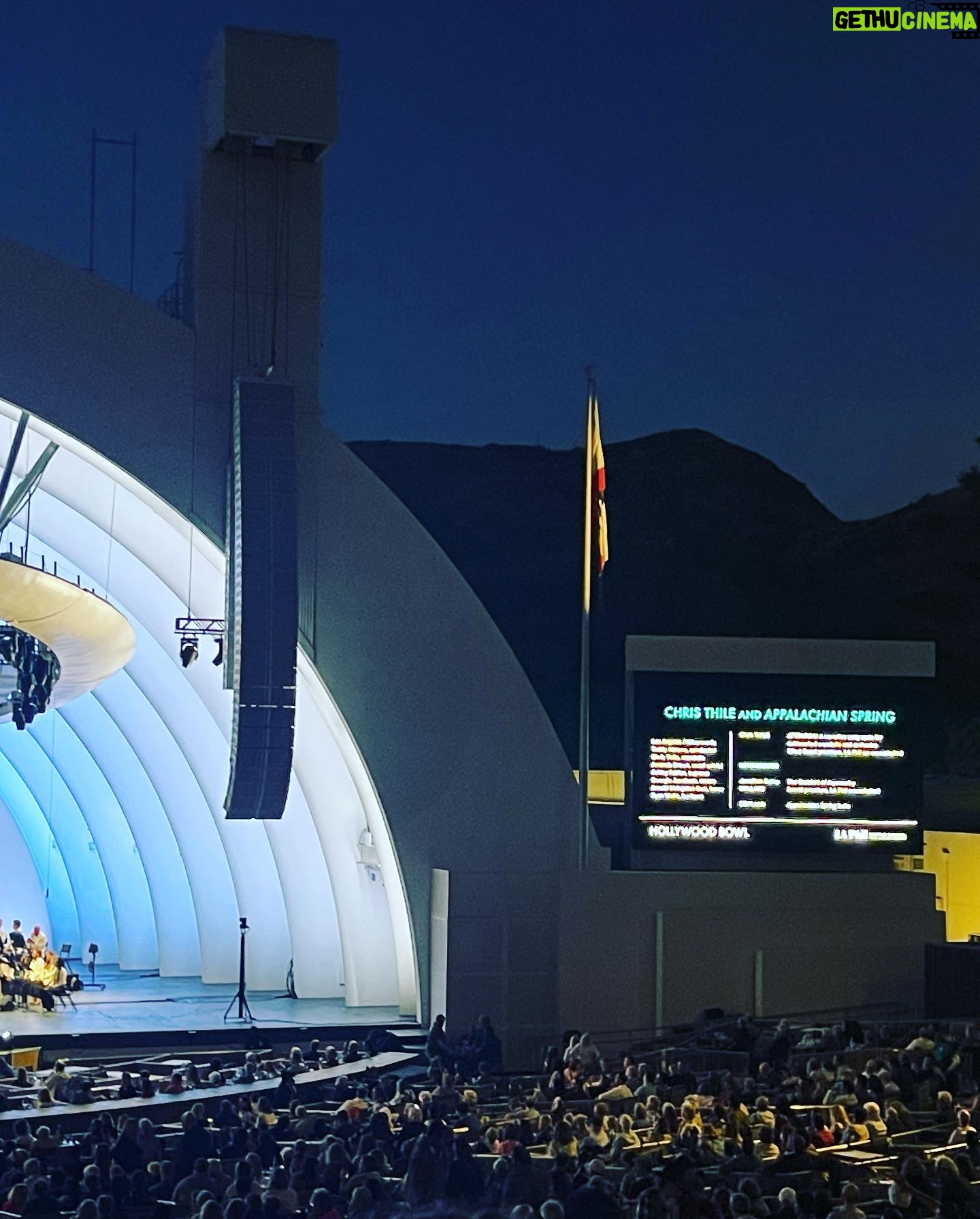 Bree Turner Instagram - Beyond brilliant. My dear ones @christhile and @clairecoffee brought avant-guard magic to the @hollywoodbowl last night. My heart and mind broke open! The creativity! The talent!