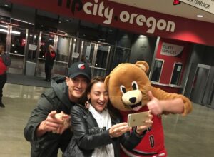 Bree Turner Instagram - From Naturalization Ceremonies to Blazer games, I have had so much fun over the years with my sweetheart friend, @mrsasharoiz . His heart is even bigger than his shoe size. Grab a seat and listen to this squish-fest of an episode with our one and only ZBRBST. @thegrimmcast @hazymillsprod