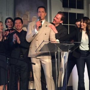 Bree Turner Instagram - From Naturalization Ceremonies to Blazer games, I have had so much fun over the years with my sweetheart friend, @mrsasharoiz . His heart is even bigger than his shoe size. Grab a seat and listen to this squish-fest of an episode with our one and only ZBRBST. @thegrimmcast @hazymillsprod