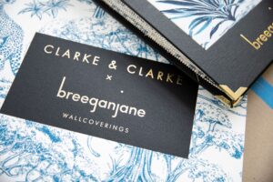 Breegan Jane Instagram - I continue to be so honored to have an amazing fabrics and wallpapers line with @clarke_clarke_interiors! Did you know Clarke & Clarke is a @sanderson1860 brand? Sanderson is one of the most notable and well-respected luxury interior brands in the UK. So I was thrilled to be a part of their entry into the States! We created magic together with a wide array of patterns, prints and solids that will suit any palate. If you’re in the market for these beautiful products, or you’ve fallen in love with something you’ve seen on my social media or website recently, you can find them at all @kravetinc stores!