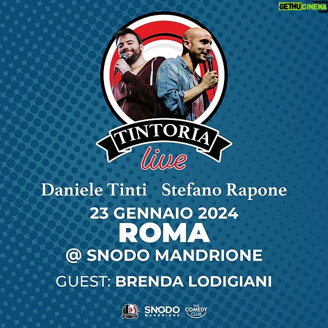 Brenda Lodigiani Instagram - Annunciamo che la puntata di @tintoriapodcast con @brenda_lodigiani di Martedì 23 gennaio è SOLD OUT! ✨ Assicurati un posto per il prossimo evento seguendo @thecomedyclub.it ___________________________ ⭕️ Ricordiamo alla clientela che l’Ingresso a Snodo è riservato esclusivamente ai soci dell’Associazione culturale Roma Città aperta affiliata ASX ⭕️ Per accedere al locale va compilato il modulo di pre-adesione on line al Link 👇🏻 https://bit.ly/RegistrazioneAsx SNODO Mandrione Via Del Mandrione 63