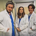 Brenda Lodigiani Instagram – 1) con @francesco_mandelli & @brenda_lodigiani sul set di Doc Doc  2) Annalaisa e Shakiro dietro le quinte @dalge questa sera ore 21:30 Tv8 e  Sky Uno @gialappasbandofficial @tv8it @skyitalia