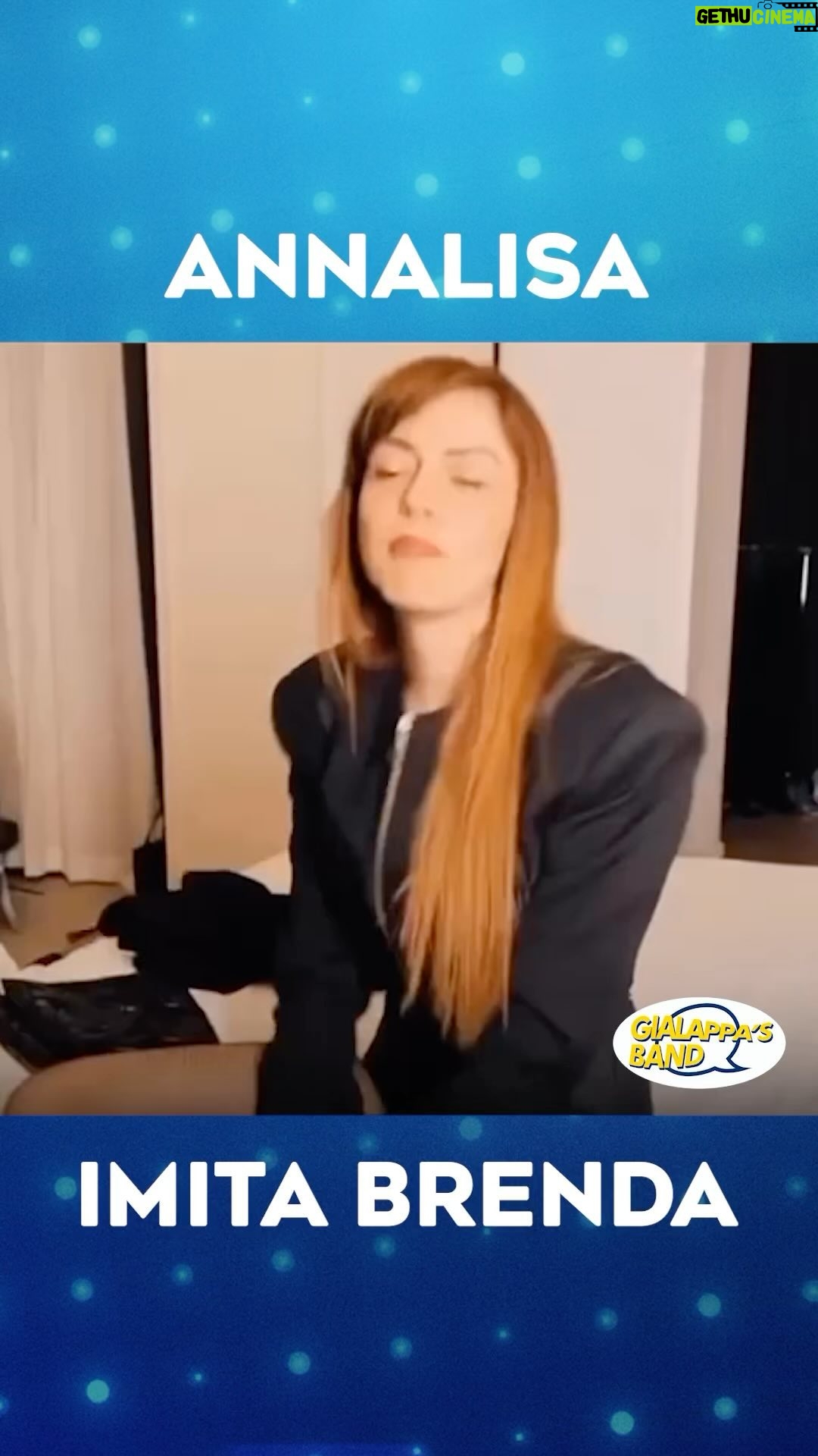 Brenda Lodigiani - 28.2K Likes - Annalisa che imita brenda che imita Annalisa #gialappashow #annalisa @tv8it