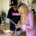 Bria Vinaite Instagram - My heart is so full 🥹💕 so thankful for my people making me and bb feel so special and loved! To know my tiny nugget gets to grow up with the coolest aunties and uncles on the planet makes me so beyond happy. Thank you @lauraharrier @cbrosious @saintasylum for the best day ever 🎀