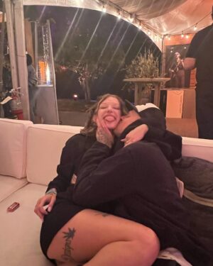 Bria Vinaite Instagram - Happiest birthday to the love of my life, my partner in crime, my absolute world in human form! You deserve to be celebrated everyday 🥲 love you till the end of time @mvoltaggio