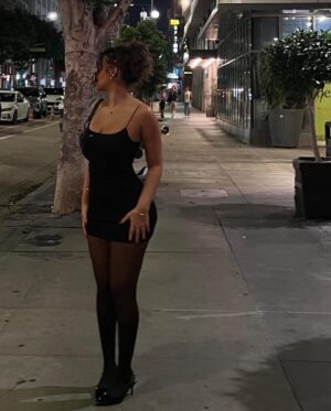 Briana Jones Instagram - october is my month 🍒💋🥀🦂
