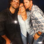 Briana Buckmaster Instagram – I’m absolutely shattered from the last 3 weeks, but it came with the sweetest finale with my favorite Bucklecki photo op. (OG from 2018) Love these boys. Love everyone at @creationent. And love my #spnfamily. #spnNJ