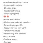 Briana Buckmaster Instagram – Happy new year babiezzzzz 🥳
Here’s some ins and outs for your 2024 but YOU DO YOU BOO