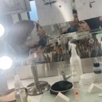 Briana Cuoco Instagram - some szn 1 bts 🙃🙃🙃 thank you sm to everyone who’s been watching!!! 🥹🫶🏻🖤👻 dead boy detectives only on @netflix