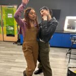 Briana Cuoco Instagram - some szn 1 bts 🙃🙃🙃 thank you sm to everyone who’s been watching!!! 🥹🫶🏻🖤👻 dead boy detectives only on @netflix
