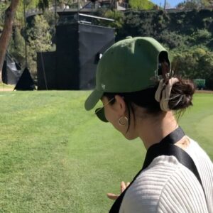 Briana Cuoco Instagram - swipe to the end to learn the sport of golf ⛳️⛳️⛳️